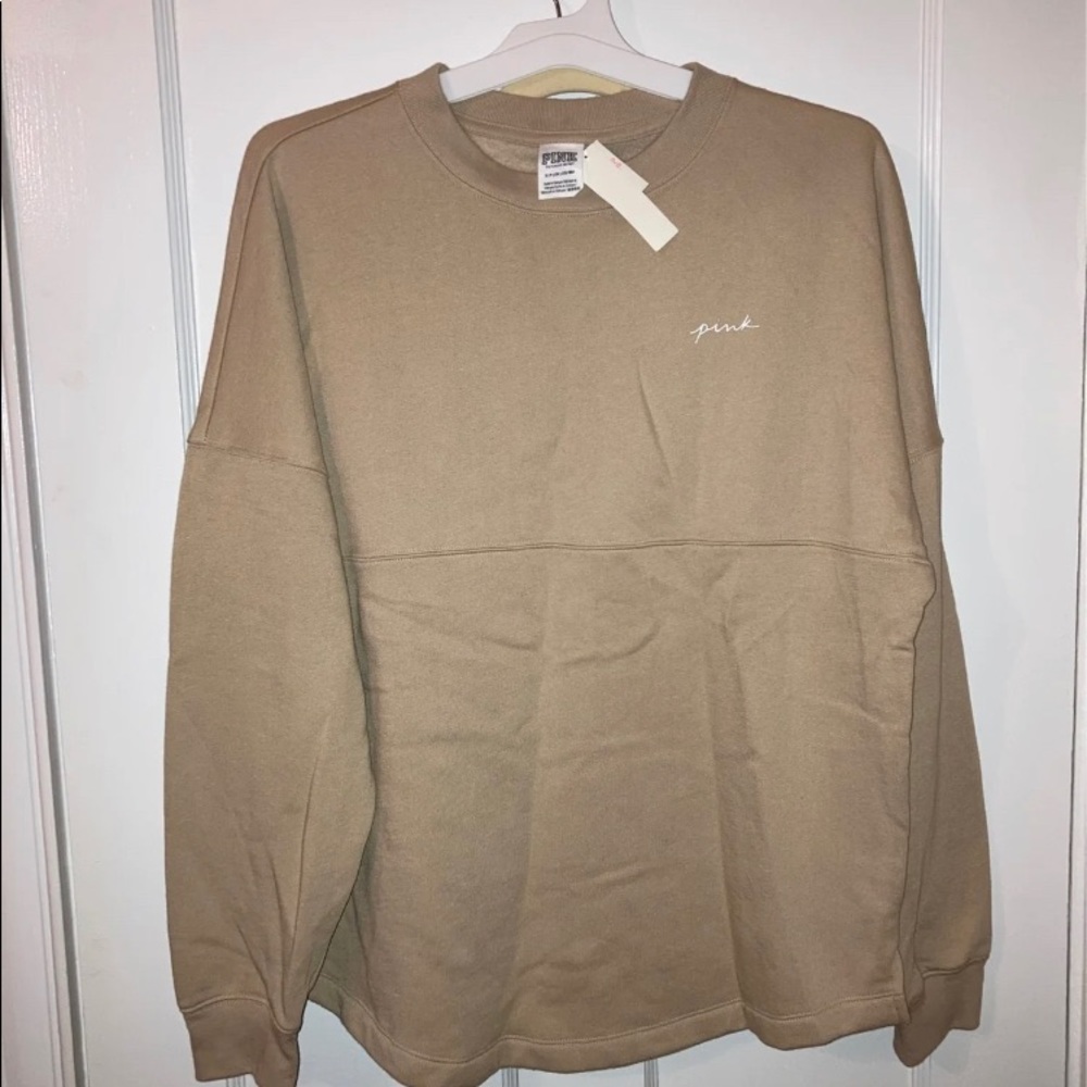 Nwt PINK Varsity crewneck